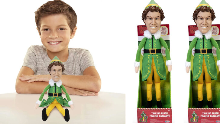 You Can Get A Talking Buddy The Elf Plush and Son of a Nutcracker, I Need It