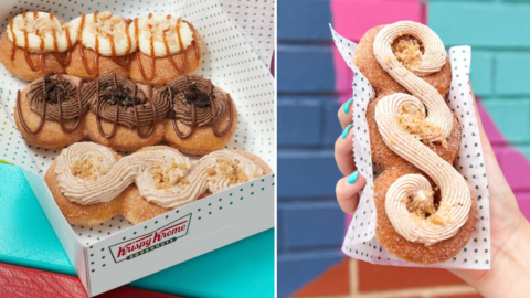 Krispy Kreme Introduces ChurrDoughs That Are Churros and Doughnuts Combined Into One
