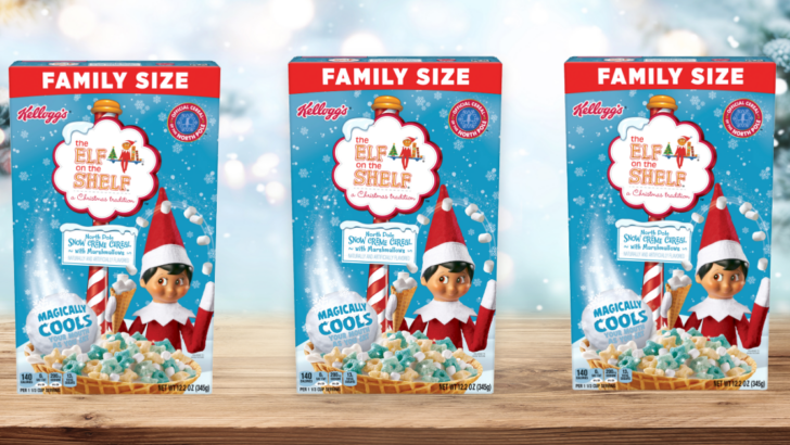 Kellogg’s New Elf On The Shelf North Pole Snow Creme Cereal Cools Your Mouth As You Eat It
