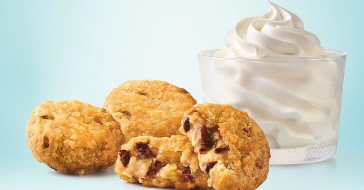 Sonic Released New Fried Cookie Dough Bites and It Even Comes With a Side of Ice Cream