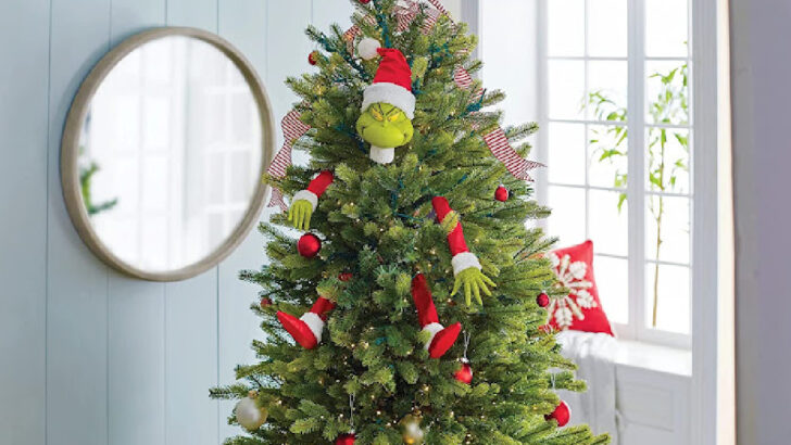 Amazon Is Selling A Grinch You Can Attach To Your Christmas Tree During The Holidays