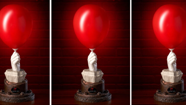 This ‘It’ Light-Up Statue Is Floating Into Town Just In Time For Halloween