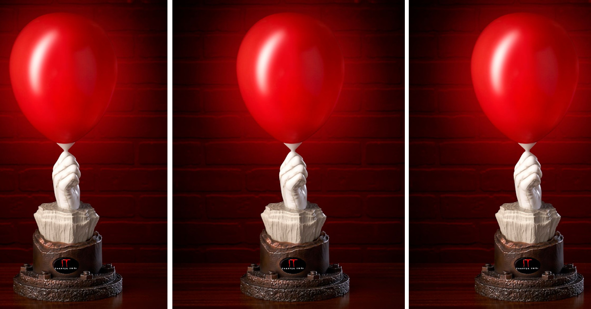 This ‘It’ Light-Up Statue Is Floating Into Town Just In Time For Halloween
