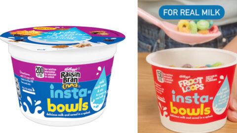 Move Over Milk, Kellogg’s Wants You to Add Water to It’s New Cereal