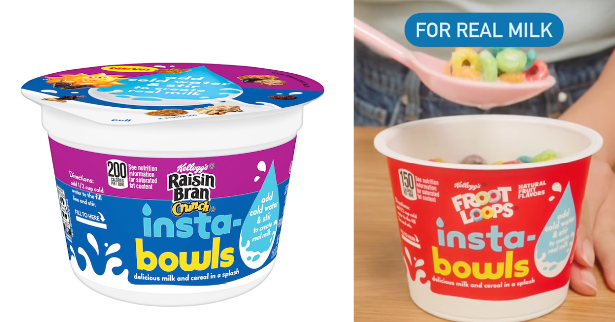 Move Over Milk, Kellogg’s Wants You to Add Water to It’s New Cereal