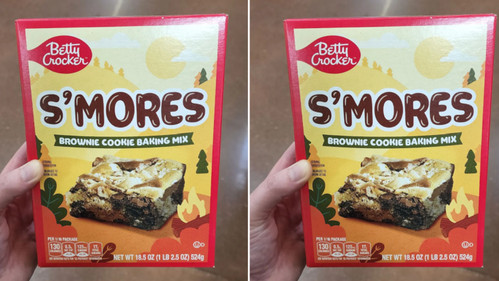Betty Crocker Just Released a New S’mores Baking Mix that Combines Cookies and Brownies