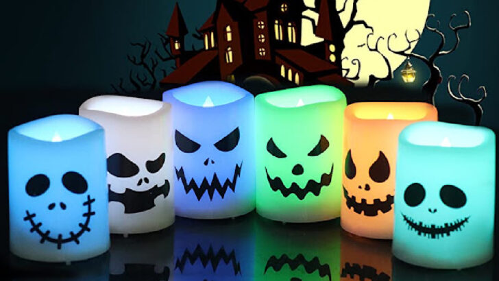 These Halloween Flameless Candles Change Color and They Are Wicked Cute