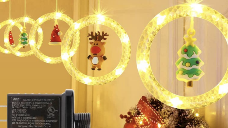 You Can Get Hanging Christmas Ornament Lights That’ll Bring Cheer to Your Home for The Holidays