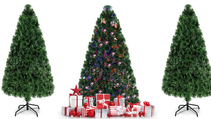 Target Is Having A Massive Sale on This Pre-Lit Fiber Optic Christmas Tree