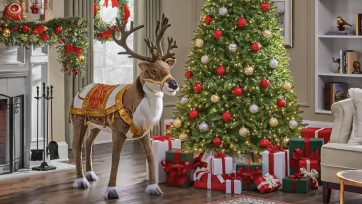 Home Depot is Selling A 4-Foot Animated Reindeer That Dances to Christmas Music