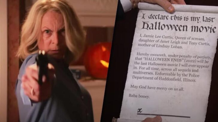 Jamie Lee Curtis Signs Contract Stating She’ll Never Do Another Halloween Movie Again