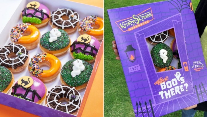 Krispy Kreme’s New Haunted Halloween Doughnuts Are Scary Adorable