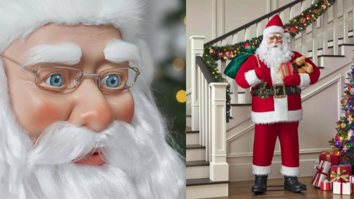 Home Depot is Selling A Life-Sized Santa That Sings And Tells Stories You Can Put In Your Home For The Holidays
