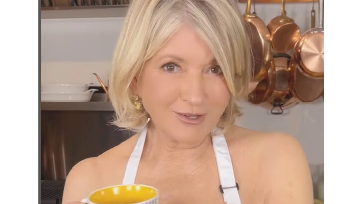 People Are Losing it Over Martha Stewart Posting a Topless ‘Thirst Trap’ Video 
