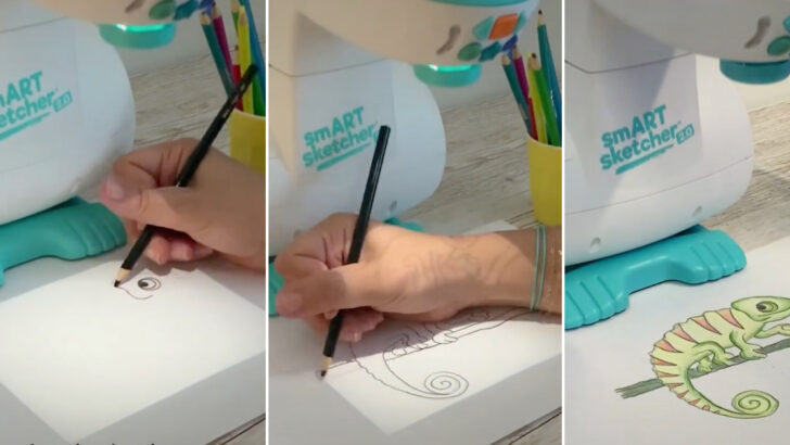 This Smart Sketcher Projector Lets Anyone Create Masterful Works Of Art And I Need It