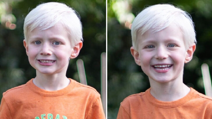 This Dad’s Hilarious Trick To Getting His Son To Smile In Photos Is Epic