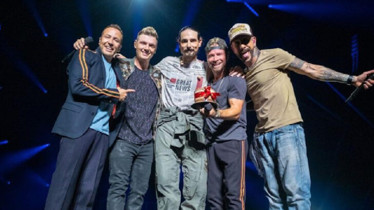 The BackStreet Boys Pay Tribute To Aaron Carter During Their Concert And There Wasn’t A Dry Eye In The Room