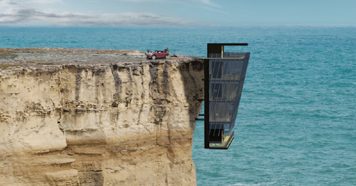 This Cliff House Just Might Be The Most Terrifying House Ever To Exist