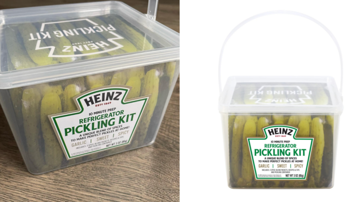 Heinz Released a Pickling Kit That Lets You Turn Your Cucumbers Into Tasty Pickles in Just 10 Minutes