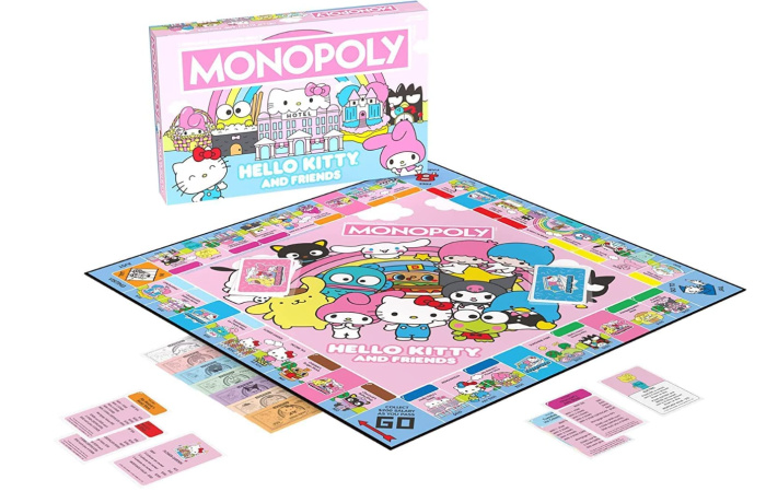 You Can Get A Hello Kitty Monopoly Game And It Will Make The Perfect ...