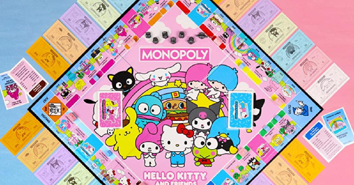 You Can Get A Hello Kitty Monopoly Game And It Will Make The Perfect Holiday Gift