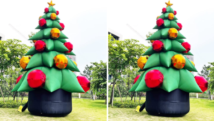 You Can Get a 26 Foot Inflatable Christmas Tree You Can Put in Your Yard for The Holidays