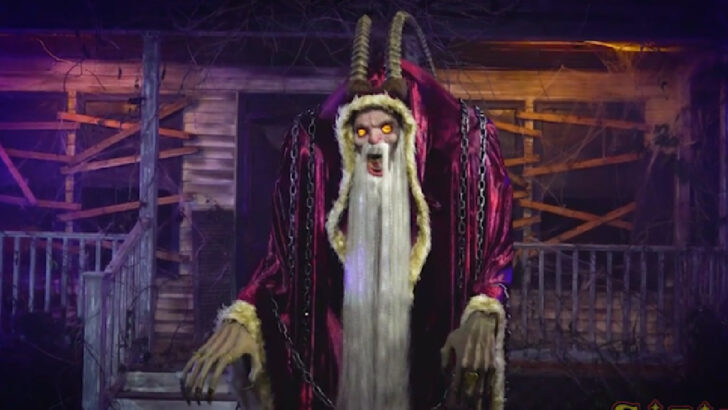 You Can Get A Life Size Animatronic Krampus That Will Put A Little Terror In Your Holiday Season