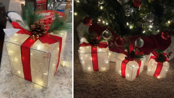 These Lighted Gift Boxes Will Bring A Bit of Magic Into Your Home for The Holidays