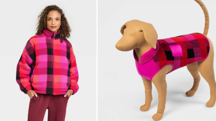You Can Get Matching Fleece Jackets For You and Your Dog