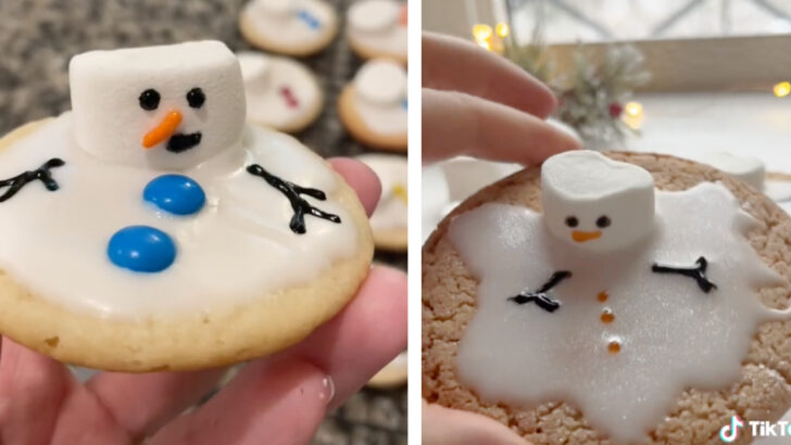 Move Over Chocolate Chip, Melted Snowman Cookies Are the Cutest Cookies to Bake for Christmas