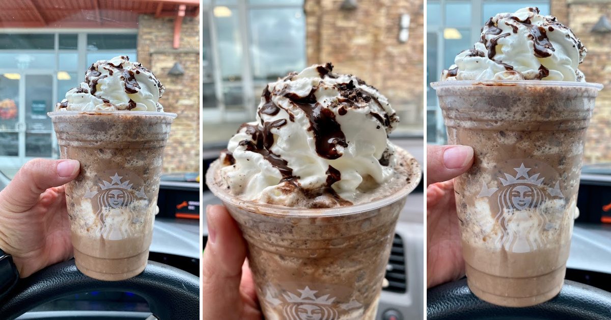 You Can Get A Peppermint Mocha Cookie Crumble Frappuccino Off The Starbucks Secret Menu And It’s Like A Winter Wonderland