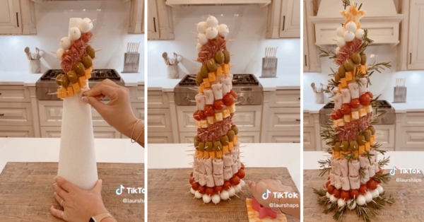 Charcuterie Christmas Trees Are the Hottest Holiday Food Trend