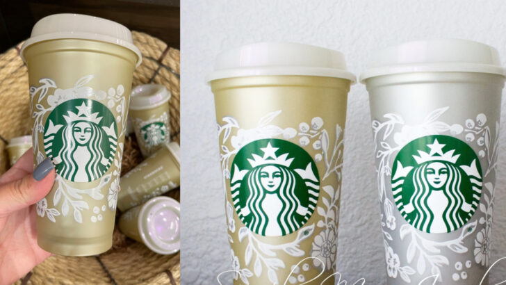 Starbucks is Selling A Color Changing Christmas Cup That Changes from Gold to Silver