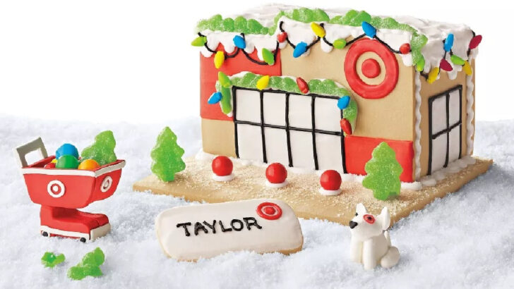 Move Over Gingerbread Houses, You Can Now Build A Target Store Out of Sugar Cookies for Christmas
