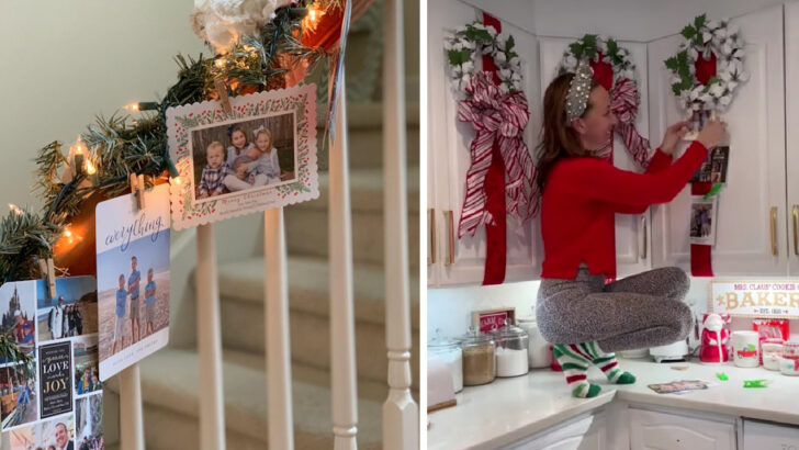 10 Creative, Cute, And Easy Ways To Display Your Christmas Cards