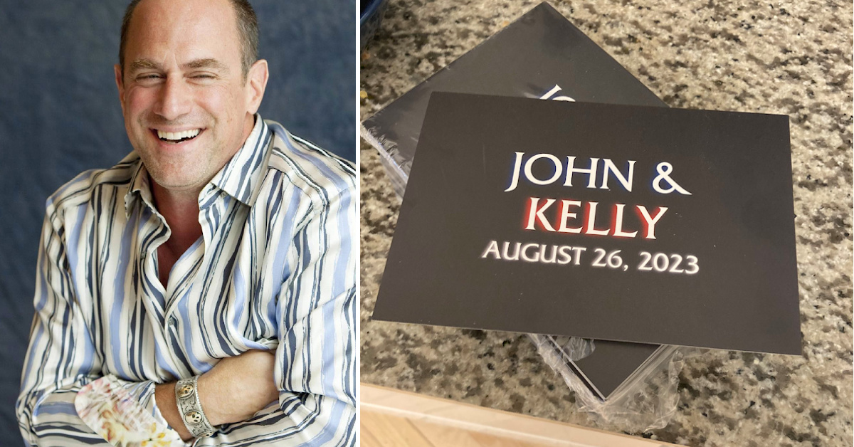 A Couple Invited Christopher Meloni To Their Wedding And He Responded In The Rudest Way