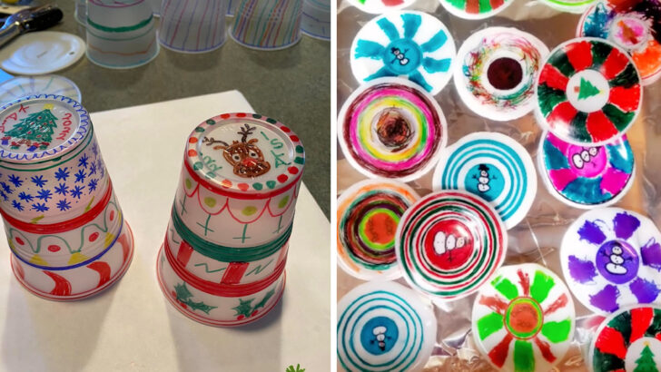 Here’s How You Make Those Viral Plastic Cup Ornaments