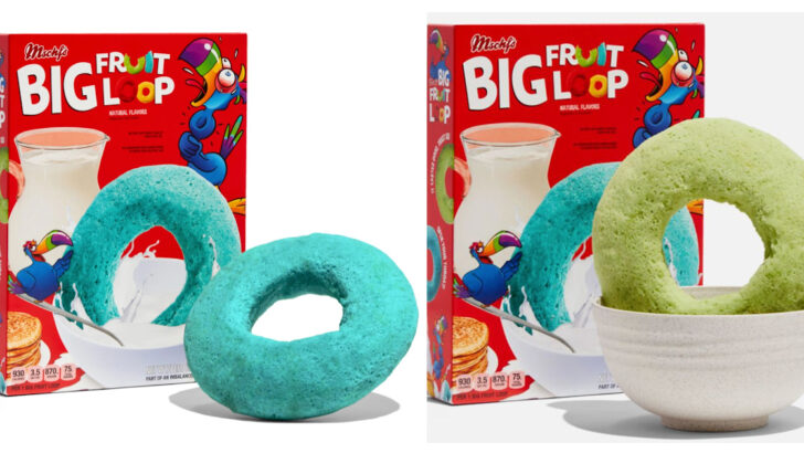 You Can Get A Giant Fruit Loop That is A Half-Pound of Fruit Loop Action