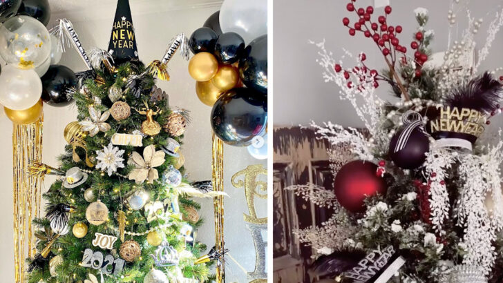 Move Over Christmas Trees, New Year’s Trees Are The Hot New Trend, And I’m Totally Down With It