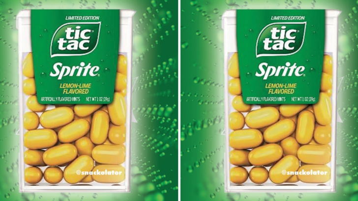 Tic Tac Is Releasing Sprite Flavored Mints and I’m Giddy About It