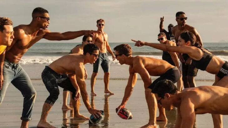 Here’s How You Can Watch A 3-Hour Version Of The ‘Top Gun: Maverick’ Shirtless Football Scene