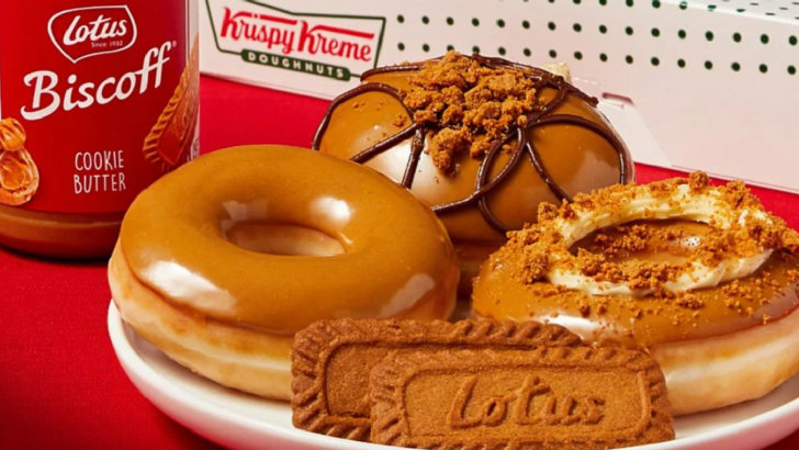 Krispy Kreme Releases Doughnuts That Taste Like Biscoff Cookies and I’m On My Way