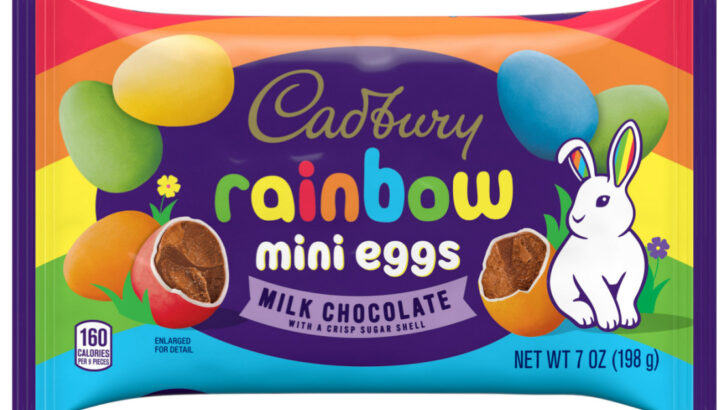 Hershey’s Released Cadbury Rainbow Mini Eggs Just in Time for Easter