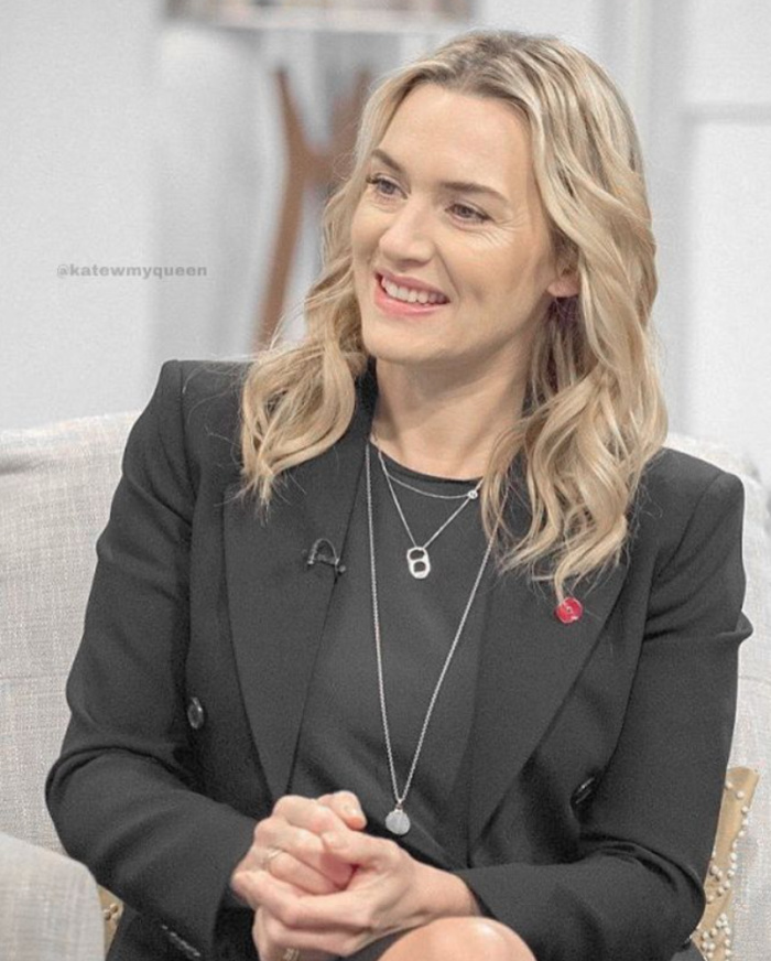 Kate Winslet Goes Into Mom Mode To Help Her Young Interviewer And It's