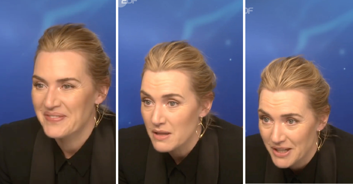 Kate Winslet Goes Into Mom Mode To Help Her Young Interviewer And It’s The Sweetest Thing You’ll See Today