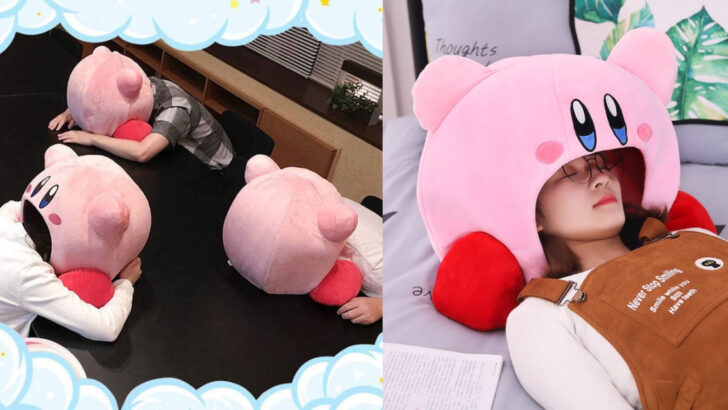 This Giant Kirby Pillow Is Perfect for Taking the Ultimate Nap