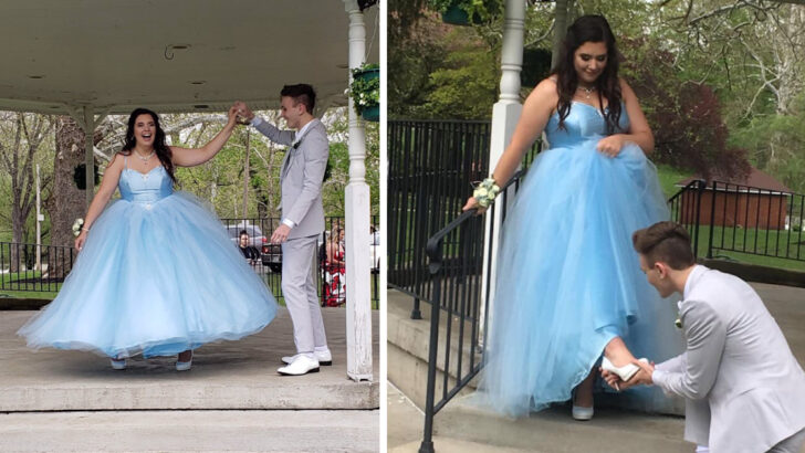 This Teen Sewed A Prom Dress From Scratch For His Date Who Couldn’t Afford A Dress And It’s Gorgeous