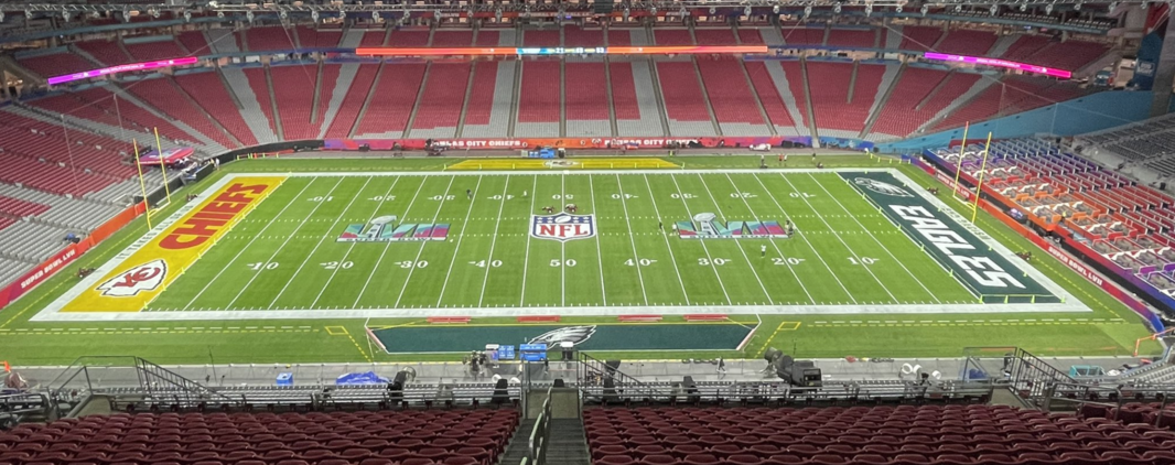 The Super Bowl Field is So Slippery, NFL Players Are Getting Hurt and Having to Change Gear