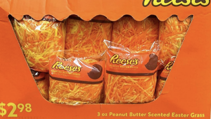 Walmart is Selling $3 Reese’s Easter Grass That Smells Like Reese’s Peanut Butter Cups
