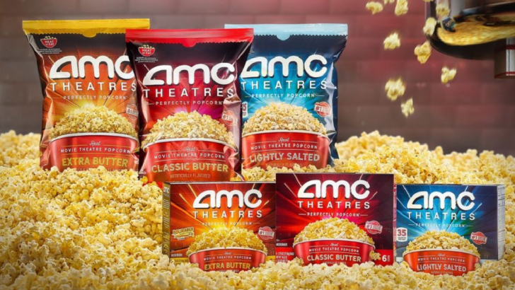 AMC Is Releasing Their Buttery Popcorn to Grocery Stores so You Can Have Movie Theatre Popcorn at Home